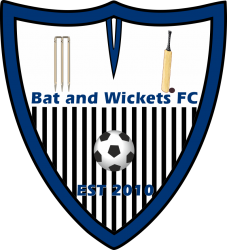 Bat and Wickets badge